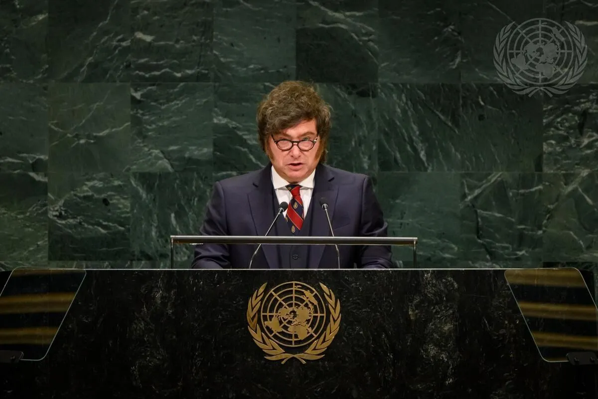 Javier Milei acusa ONU de ignorar disputa territorial pelas Ilhas Malvinas